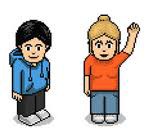 Hallo, kom je ons opzoeken?